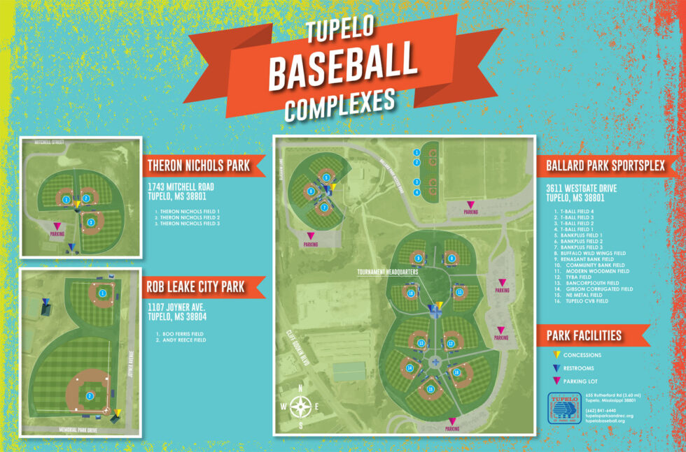 BASEBALL COMPLEX Tupelo Parks & Recreation